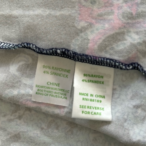 Lilly Pulitzer Ophelia Dress SZ S Bright Navy Pop Up Monkey Trouble - Picture 16 of 16